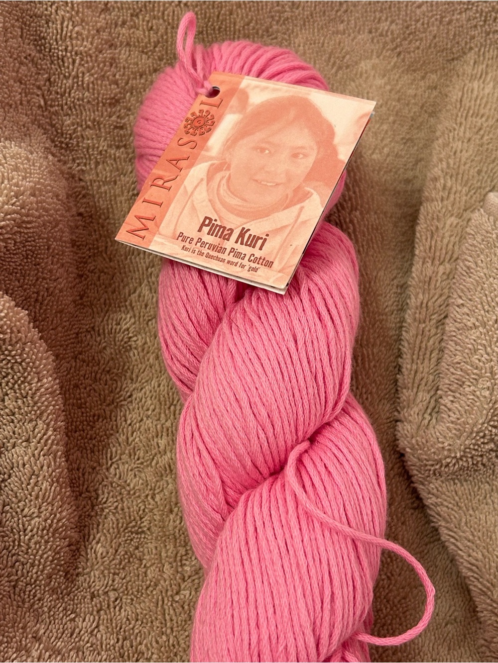 Mirasol Pima Kuri yarn